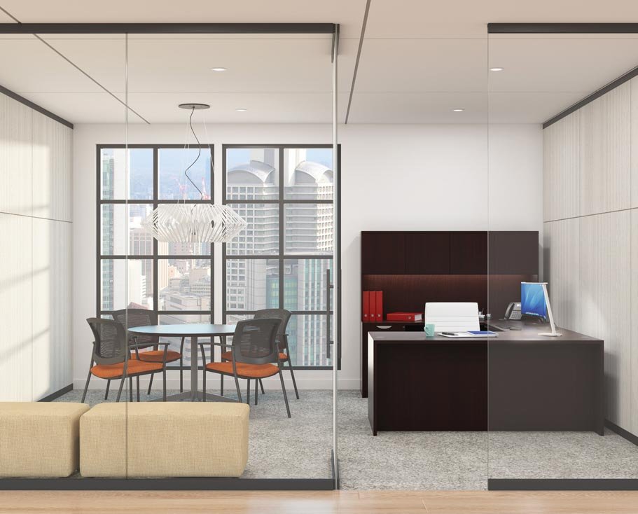 OTG U-Shape & Round Table